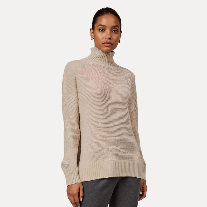Drune | Wollpullover mit Stehkragen