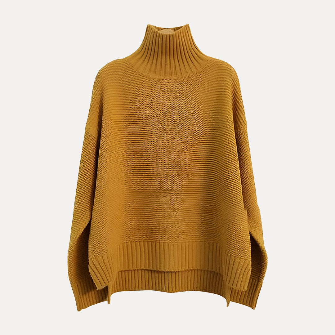 Drune | Weicher Wollpullover mit Stehkragen
