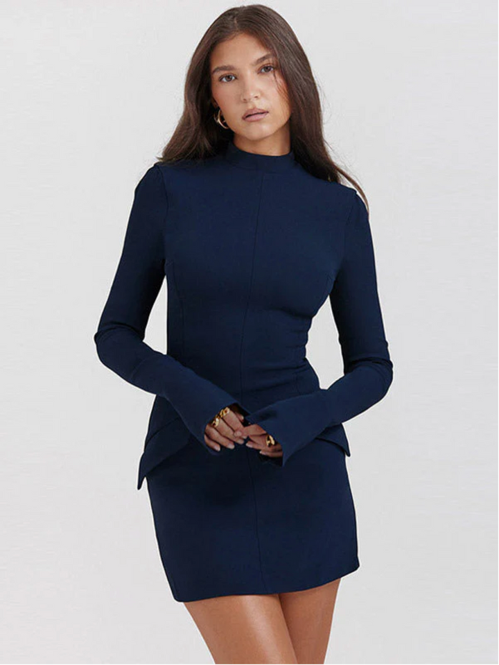 Drune | Damenkleid mit Kragen