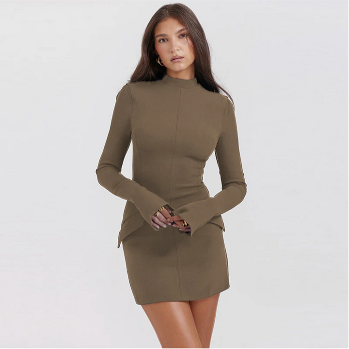 Drune | Damenkleid mit Kragen