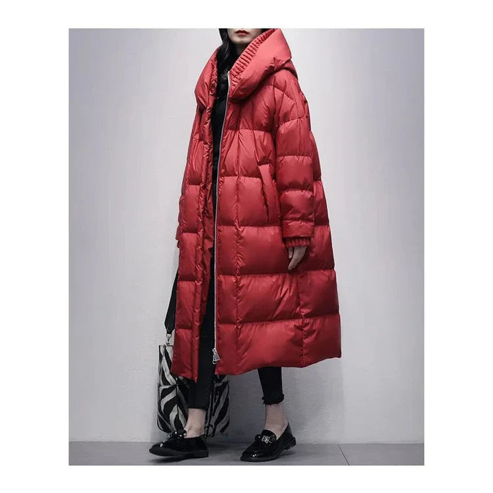 Drune | Lange Winter Pufferjacke