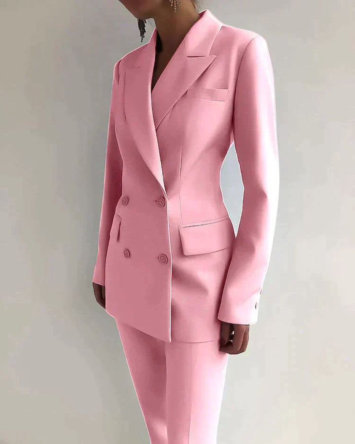Drune | Anzug Damen Eleganter Blazer & Hosen Set