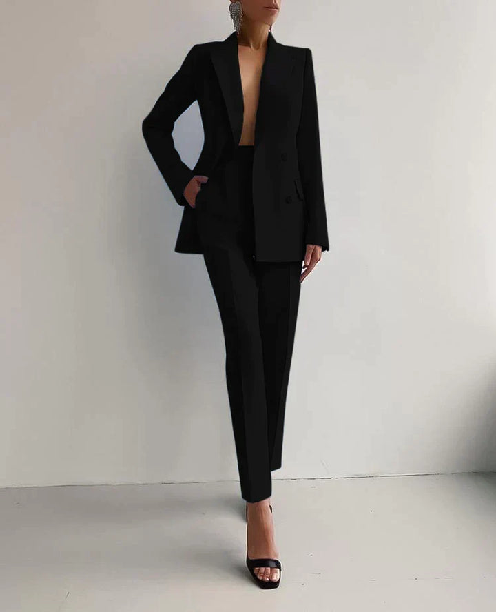 Drune | Anzug Damen Eleganter Blazer & Hosen Set