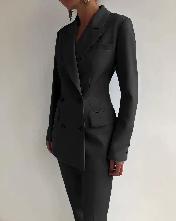 Drune | Anzug Damen Eleganter Blazer & Hosen Set
