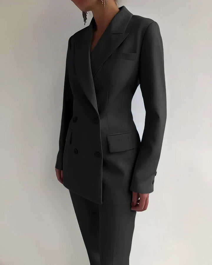 Drune | Anzug Damen Eleganter Blazer & Hosen Set