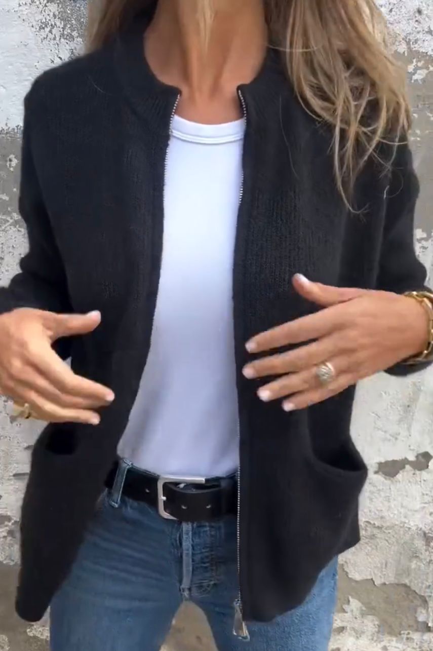 Drune | Bequemes Damen Sweatshirt mit Taschen