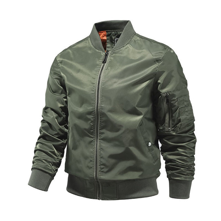 Drune | Urban Military Bomberjacke Mit Reißverschlusstaschen Für Herren