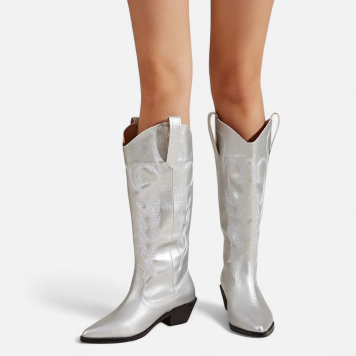 Drune | Hohe Cowboy-Stiefel Damen