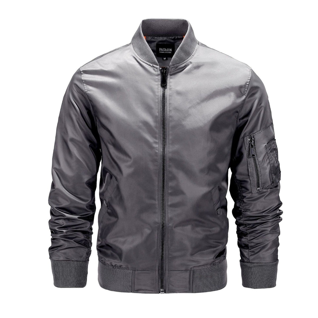 Drune | Urban Military Bomberjacke Mit Reißverschlusstaschen Für Herren