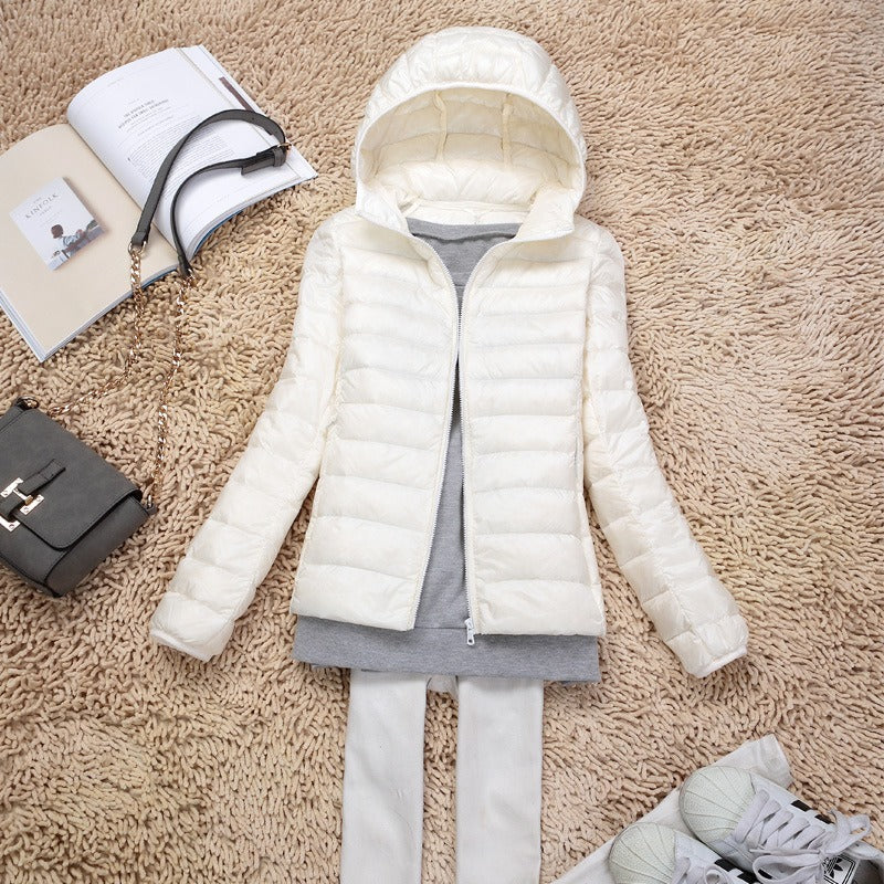 Drune | Leichte Übergangsjacke mit Kapuze für Frauen