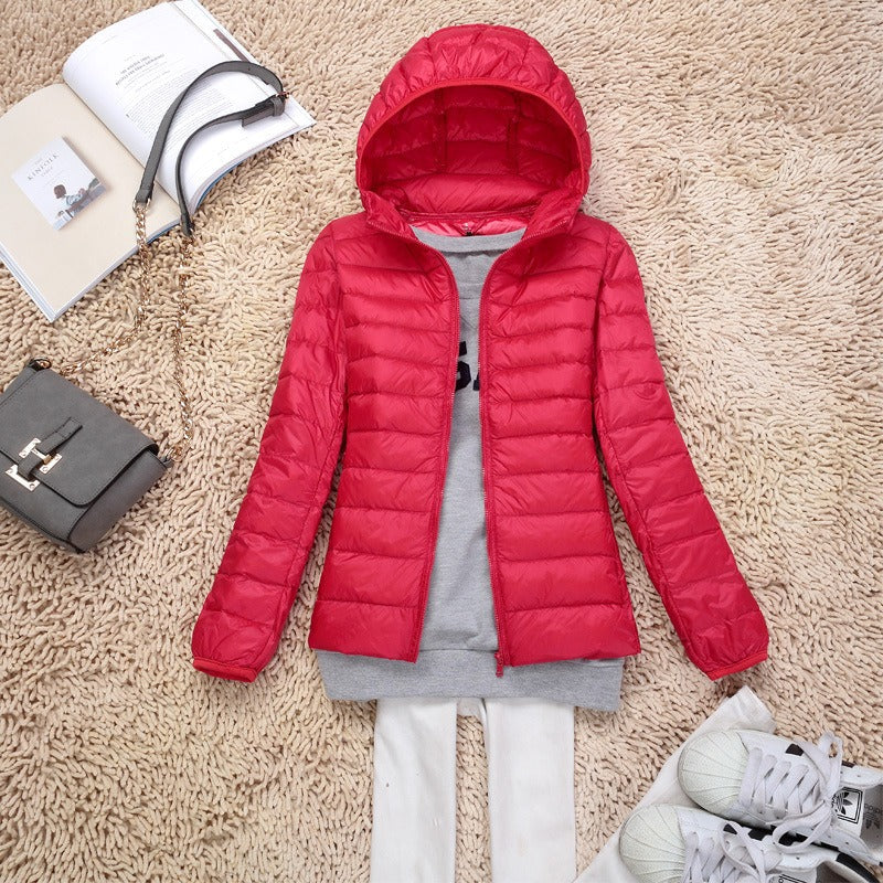 Drune | Leichte Übergangsjacke mit Kapuze für Frauen
