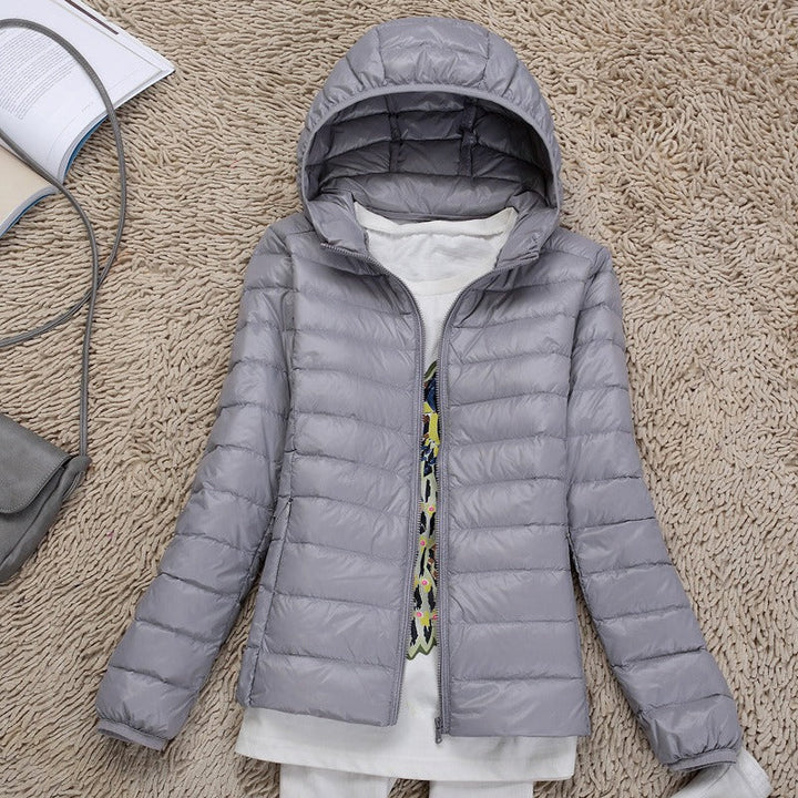 Drune | Leichte Übergangsjacke mit Kapuze für Frauen
