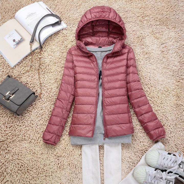 Drune | Leichte Übergangsjacke mit Kapuze für Frauen