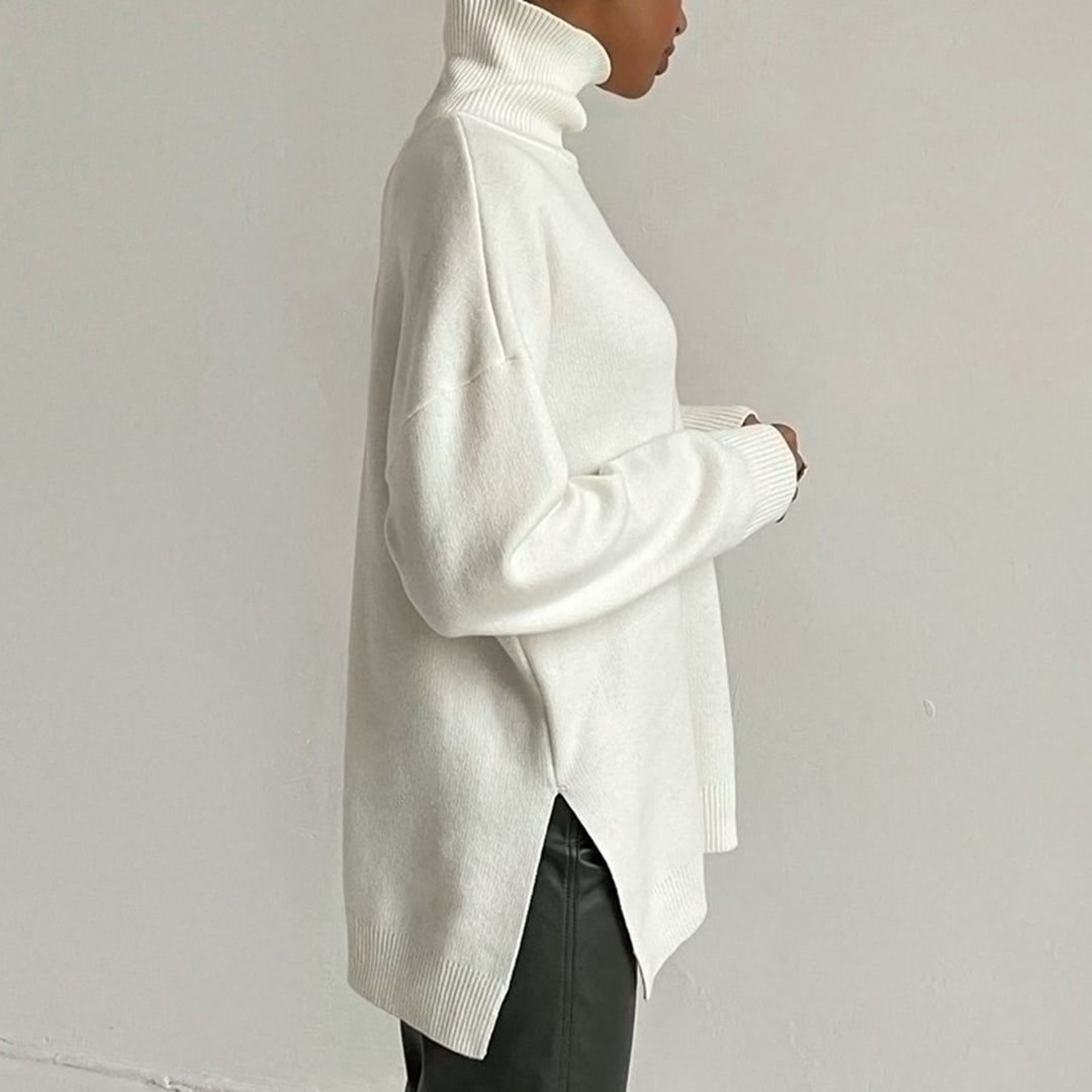 Drune | Modischer Pullover mit Seitenschlitzen