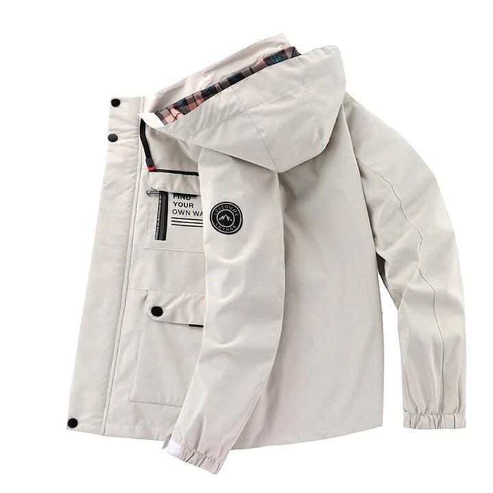 Drune | Herren Winterjacke mit verstellbarer Kapuze Ferdinand