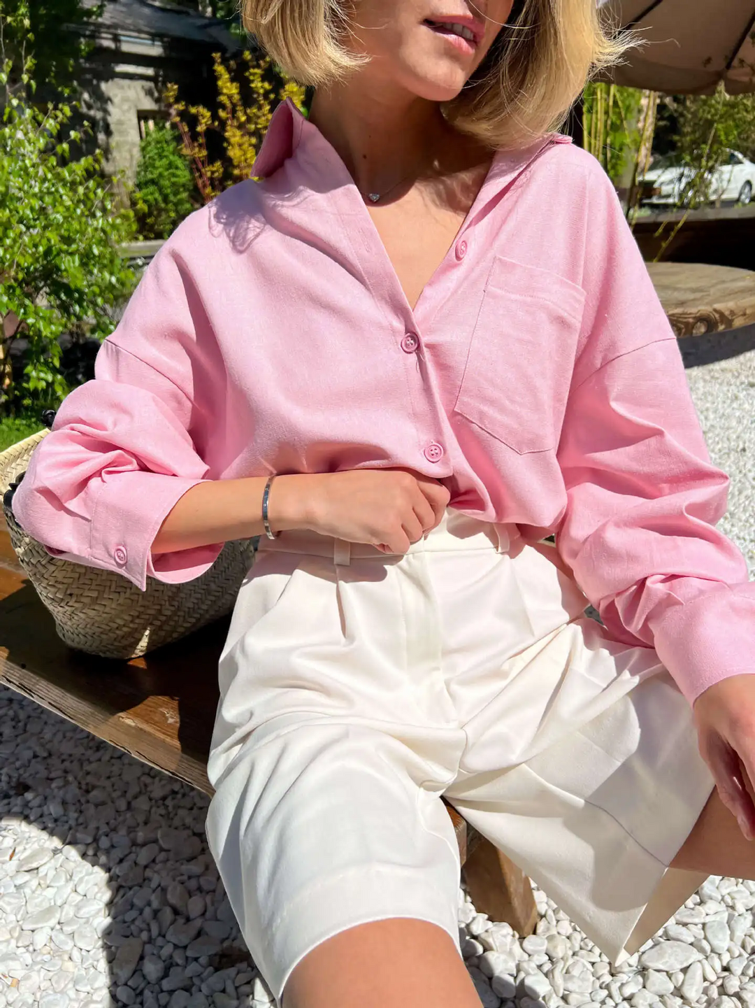 Drune | Hochgeschnittene Sommershorts Für Frauen