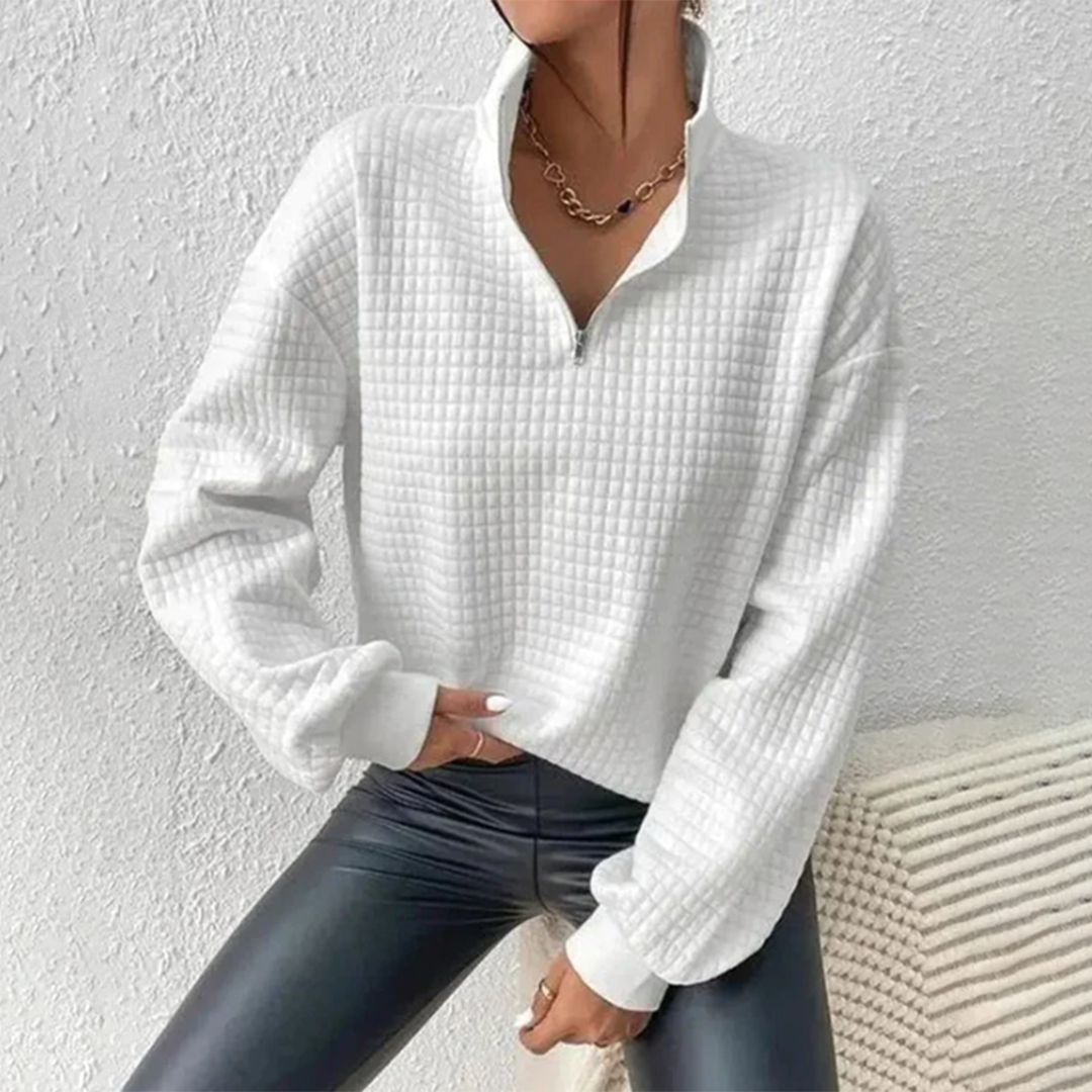 Drune | Pullover mit Reißverschluss