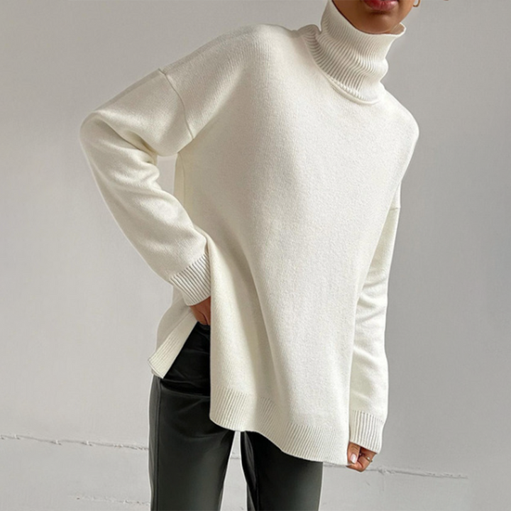 Drune | Modischer Pullover mit Seitenschlitzen