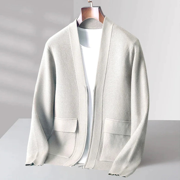 Drune | Herren Strickjacke Aus Wolle