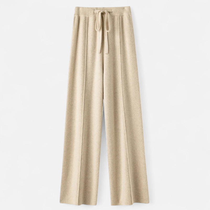 Drune | Weite Strickhose für Damen - Herbst-Winter-Essential