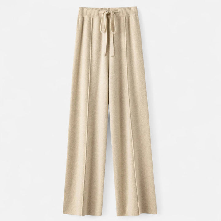 Drune | Weite Strickhose für Damen - Herbst-Winter-Essential