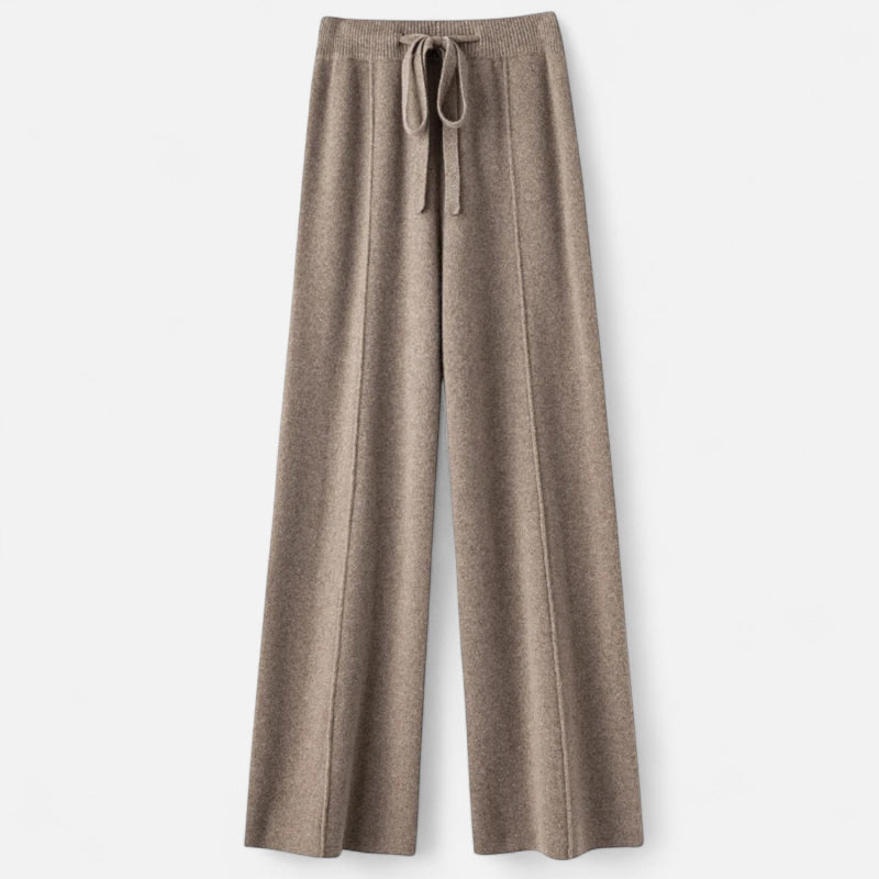 Drune | Weite Strickhose für Damen - Herbst-Winter-Essential
