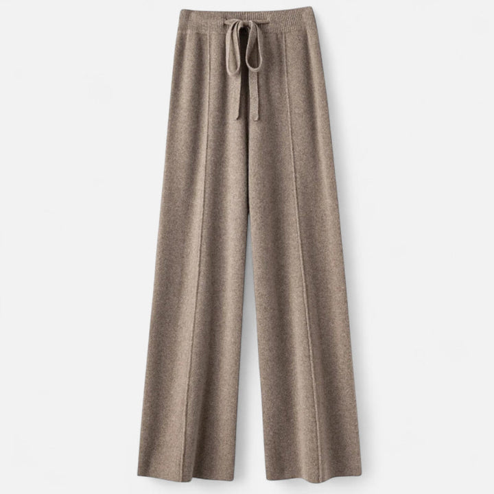 Drune | Weite Strickhose für Damen - Herbst-Winter-Essential