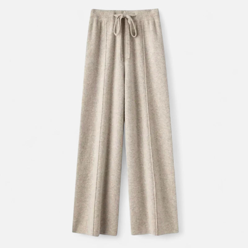 Drune | Weite Strickhose für Damen - Herbst-Winter-Essential