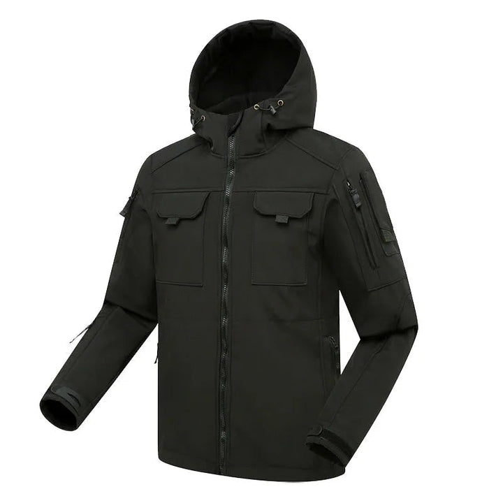 Drune | Outdoor Herren Cargo Set wasserdicht und winddicht mit Kapuze für Wandern und täglichen Gebrauch