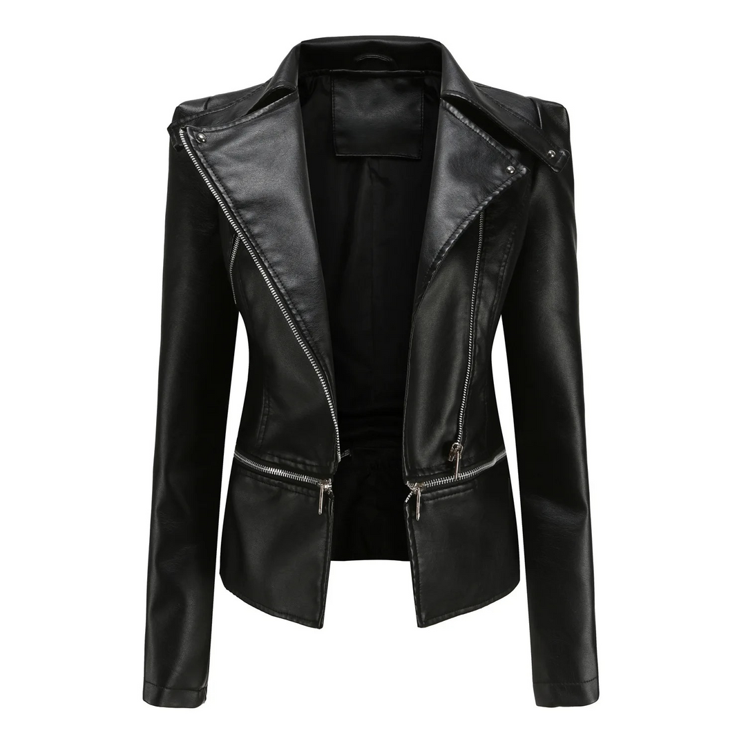 Drune | Elegante Lederjacke für Frauen