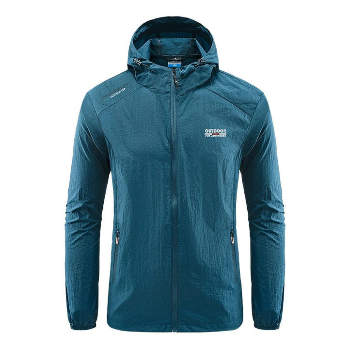 Drune | Kapuze Leichtgewicht Wasserdichte Laufjacke Herrenjacke