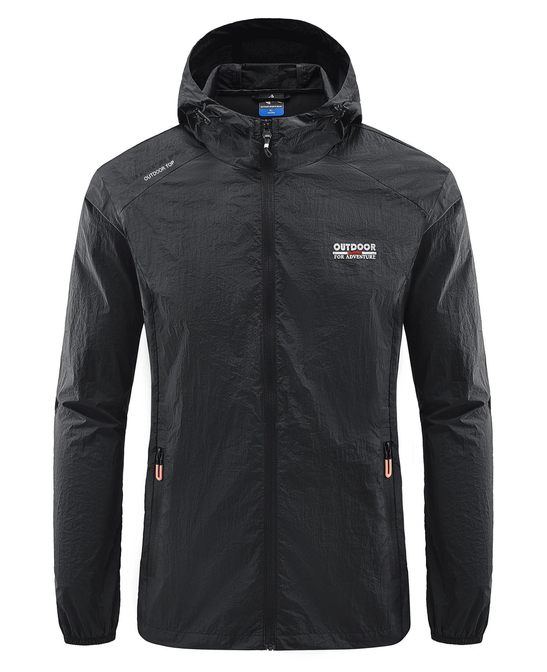 Drune | Kapuze Leichtgewicht Wasserdichte Laufjacke Herrenjacke