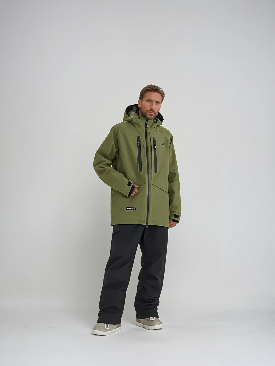 Drune | Wasserdicht Isoliert Übergröße Jacke Herrenjacke