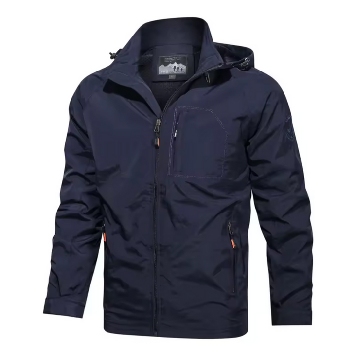Drune | Wasserdichte Outdoorjacke mit Kapuze für Herren