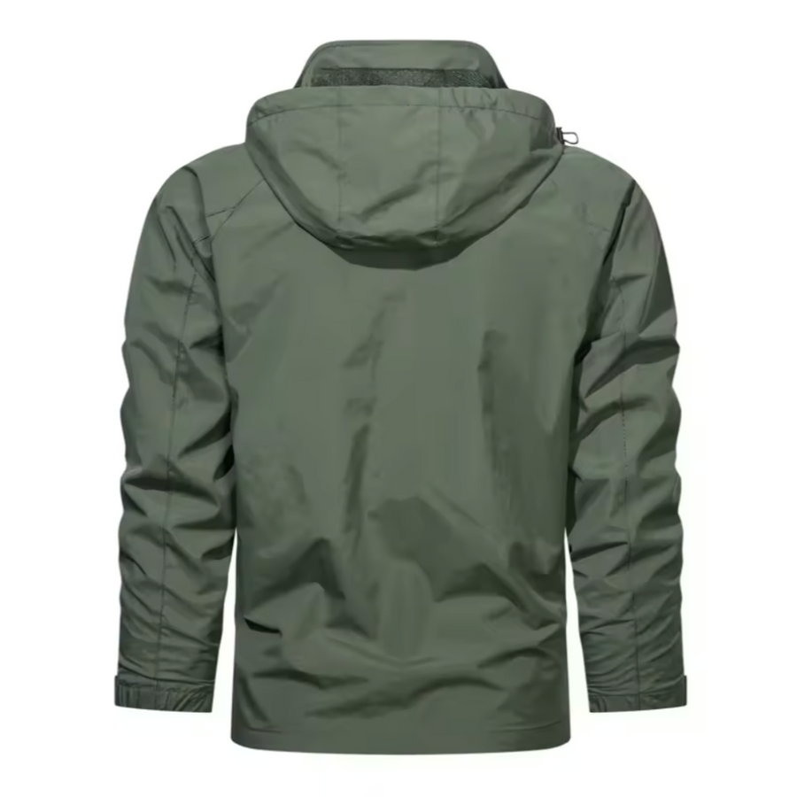 Drune | Wasserdichte Outdoorjacke mit Kapuze für Herren