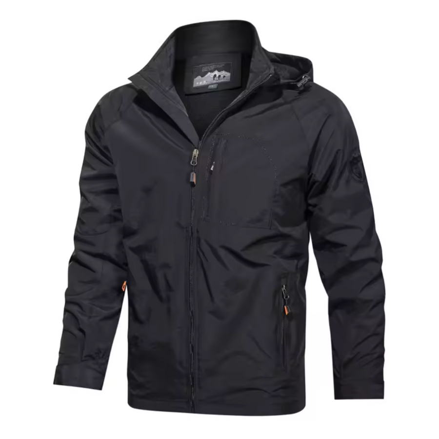 Drune | Wasserdichte Outdoorjacke mit Kapuze für Herren