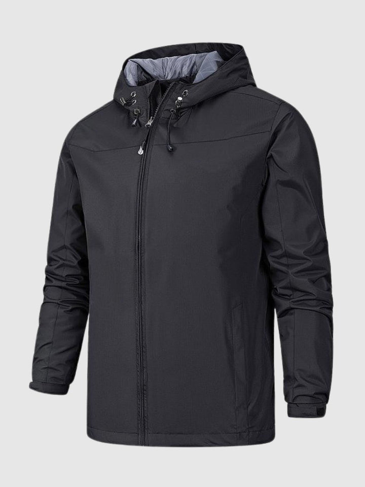 Drune | Wasserdichte Outdoorjacke mit Kapuze für Männer