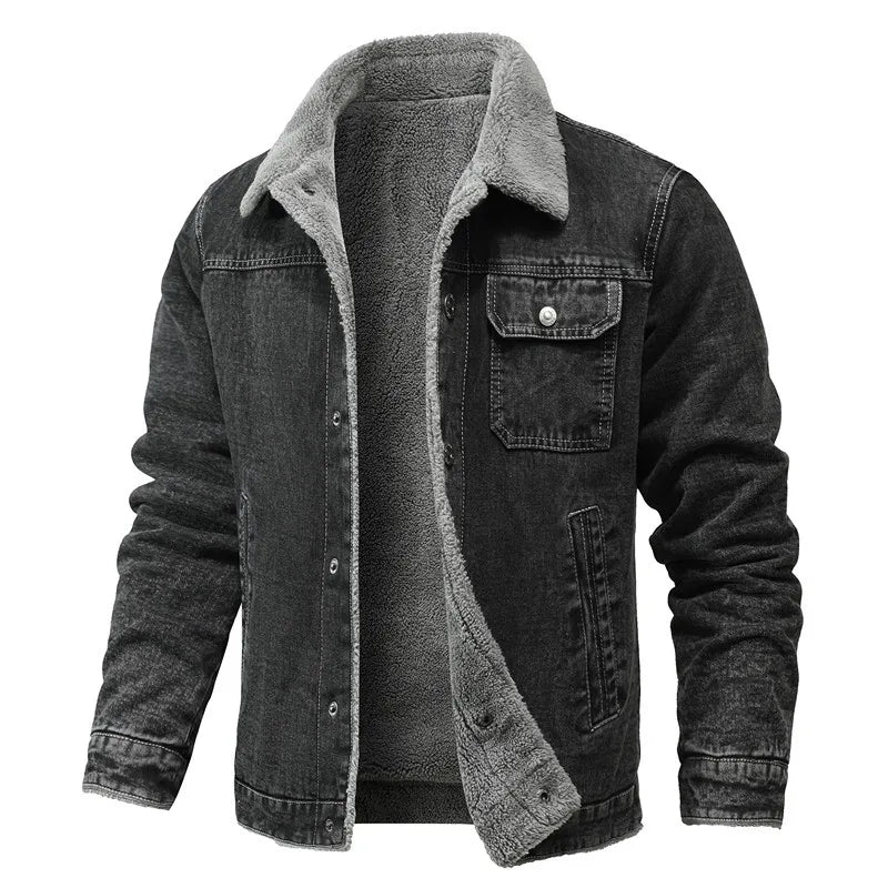 Drune | PolarGuard Denim Jacke