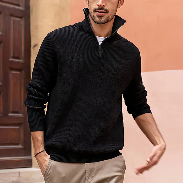 Drune | Luxus Halbzip Sweater