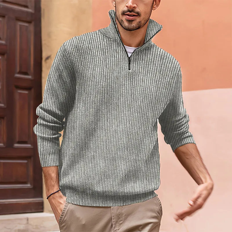 Drune | Luxus Halbzip Sweater