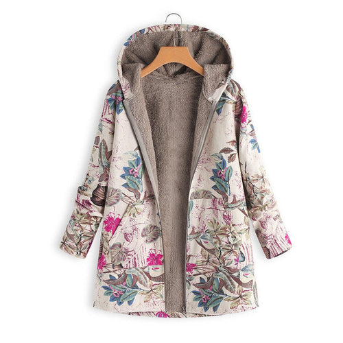 Drune | Vintage bedruckte Jacke