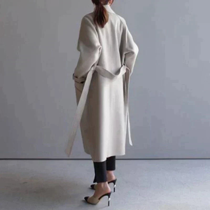 Drune | Langer Wollmantel