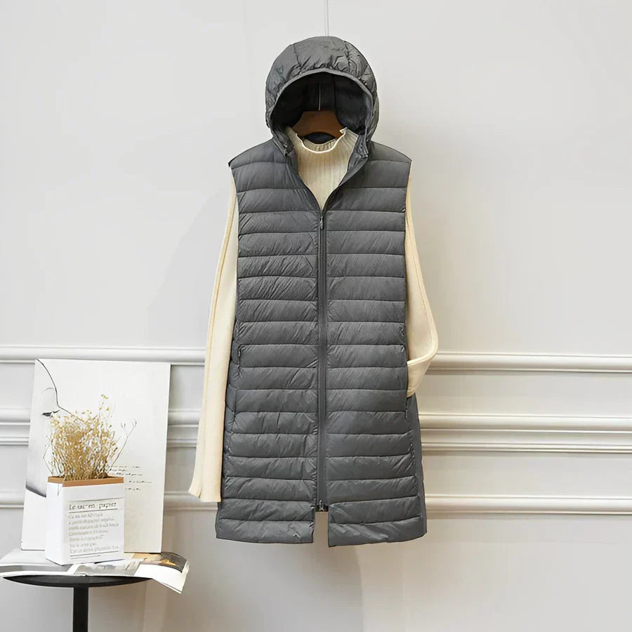 Drune | Lange ärmellose Jacke