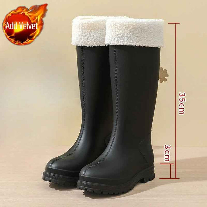 Drune | Stiefel Damen - Wasserdichtes Design mit gemütlicher Fleece-Fütterung