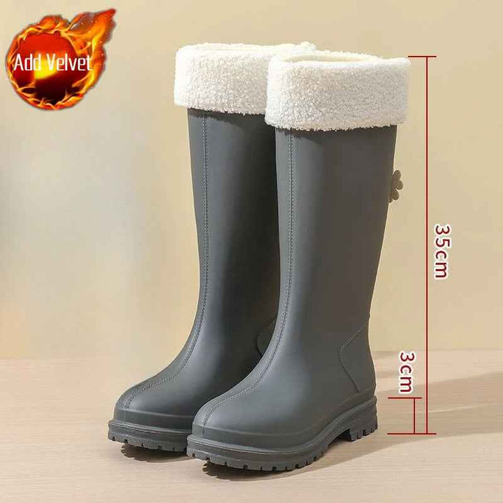 Drune | Stiefel Damen - Wasserdichtes Design mit gemütlicher Fleece-Fütterung