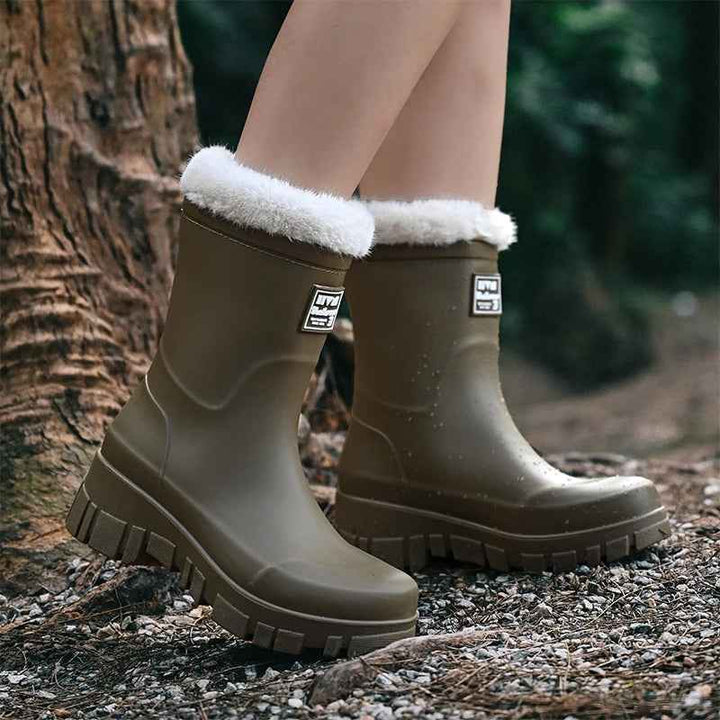 Drune | Stiefel - Wasserfest Thermogefüttert Mitteltube für Frauen