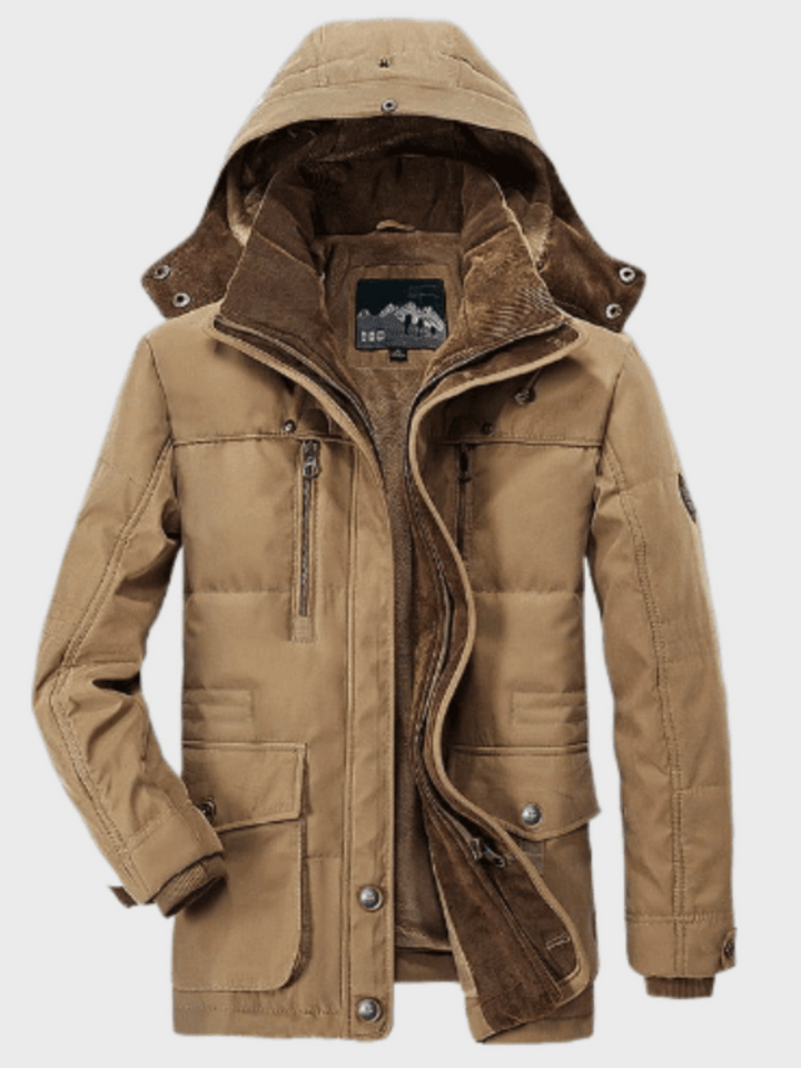 Drune | Winterjacke für Herren - Kapuzen Casual Fit
