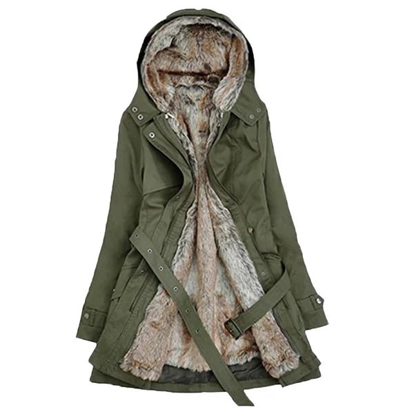 Drune | Wintermantel mit Fleecefutter für Damen - Elegante Passform