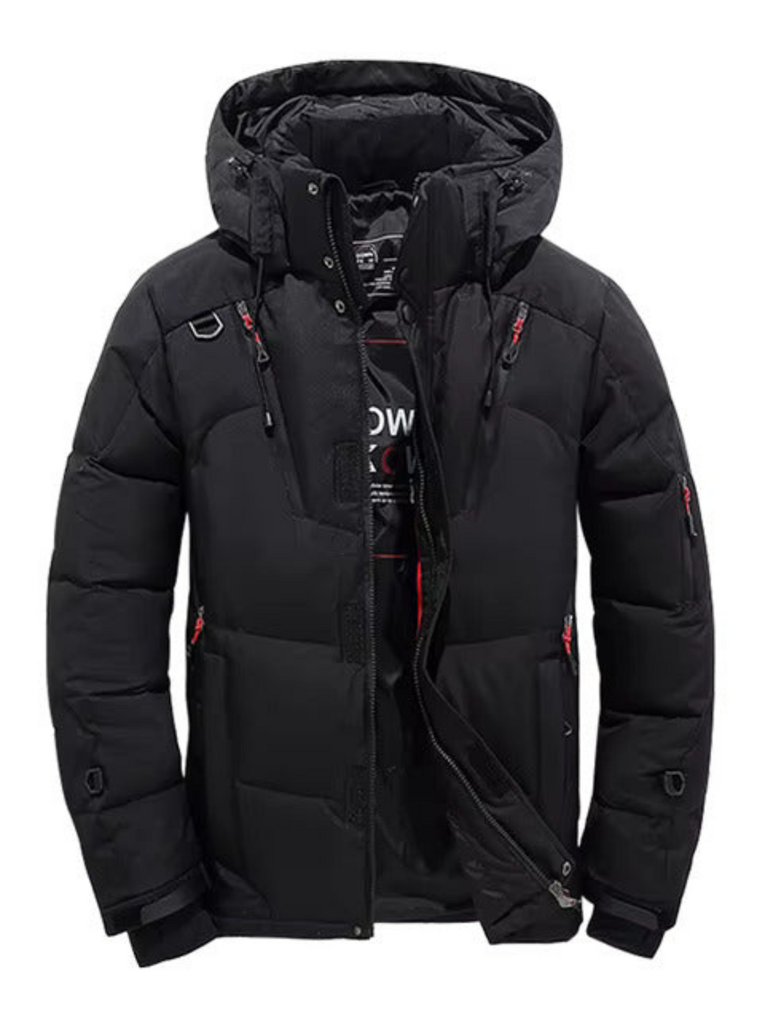 Drune | Winter Daunenjacke für Herren - Gepolstert, Mit Kapuze