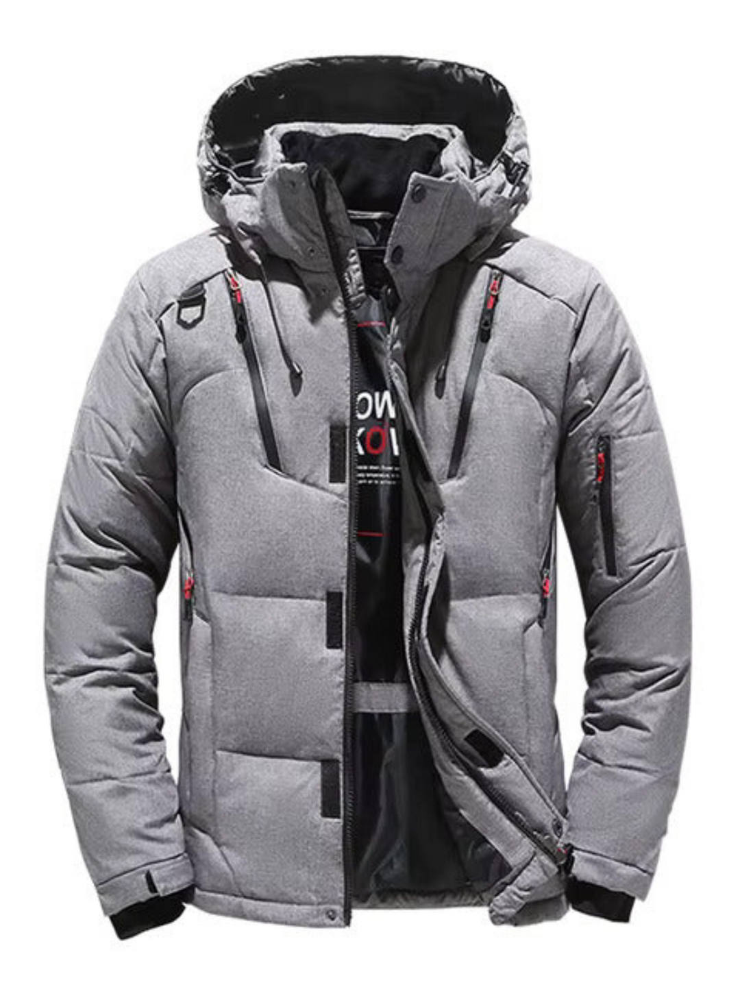 Drune | Winter Daunenjacke für Herren - Gepolstert, Mit Kapuze